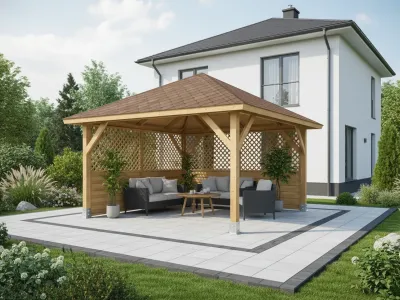 <span class="jp_product_title">Holz-Pavillon Kuba+Rimini 370x370</span>