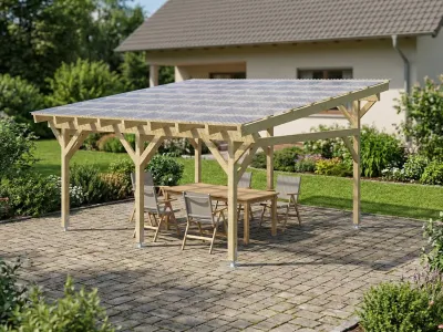 <span class="jp_product_title">Freistehender Holzpavillon „Classico BSH“ 500x450</span>