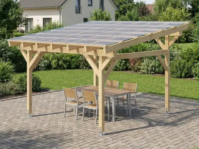 <span class="jp_product_title">Freistehender Holzpavillon „Classico BSH“ 350x350</span>