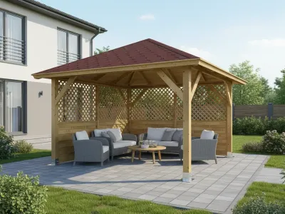 <span class="jp_product_title">Holz-Pavillon Sicílie+Rimini 330x330</span>