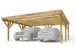 Carports holz holz pavillon