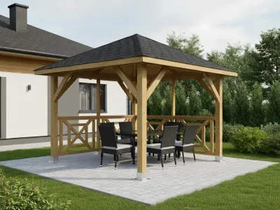 <span class="jp_product_title">Holz-Pavillon Borneo+Grande 265x265</span>