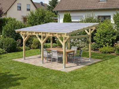 <span class="jp_product_title">Freistehender Holzpavillon „Classico BSH“ 450x350</span>