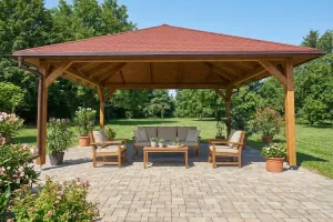 <span class="jp_product_title">Holz-Pavillon Kuba Maxi 490x490 Premium</span>