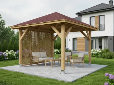 <span class="jp_product_title">Holz-Pavillon Borneo+Milano 265x265</span>