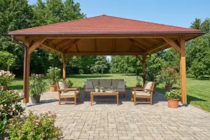 <span class="jp_product_title">Holz-Pavillon Kuba Maxi 490x490 Premium</span>