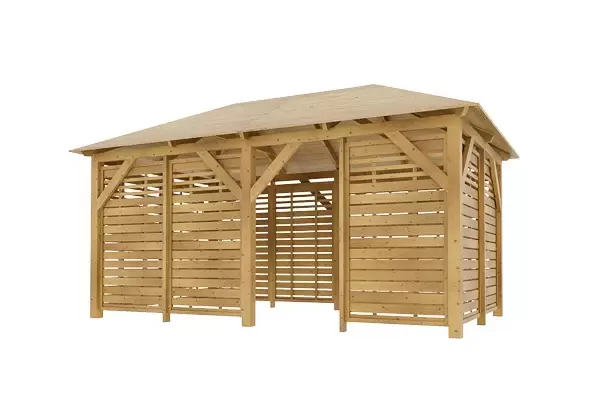 <span class="jp_product_title">Holz-Pavillon Viktoria+Bergamo 270x470</span>