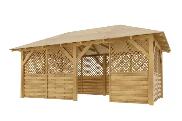 <span class="jp_product_title">Holz-Pavillon Viktoria L+Rimini 290x540</span>