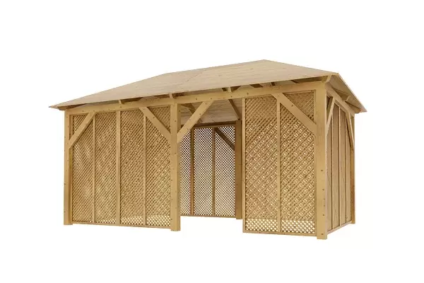 <span class="jp_product_title">Holz-Pavillon Viktoria+Milano 270x470</span>
